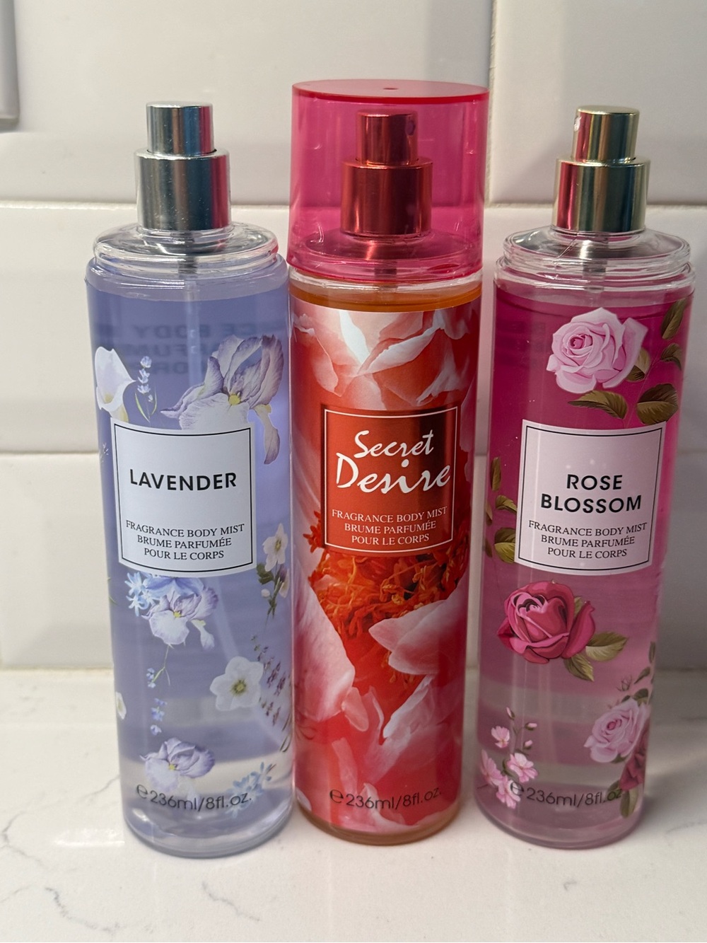 Fragrance Body Mist - Pink/Coral